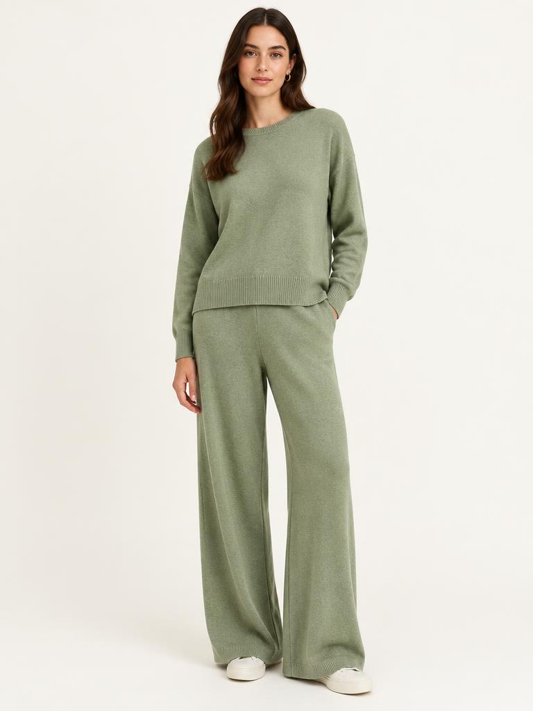 Sage Knit Co-ord Set